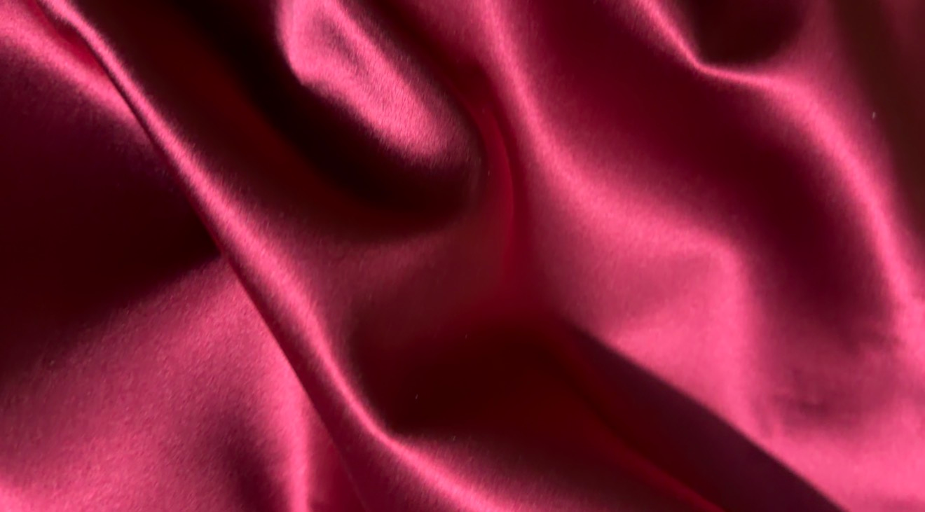 Silk fabric detail showing material quality in Physalia womenswear